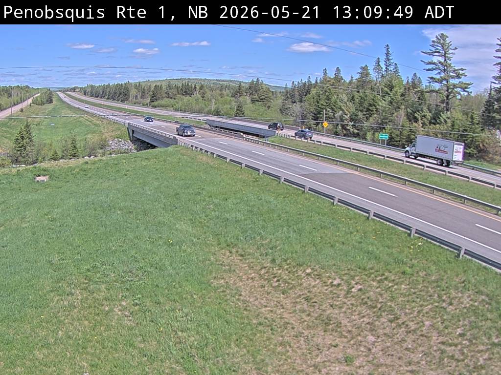 Web Cam image of Penobsquis (NB Highway 1)