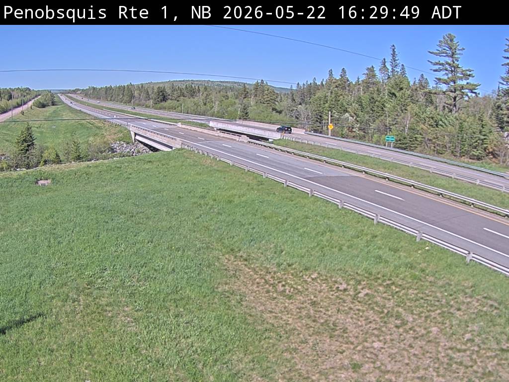 Web Cam image of Penobsquis (NB Highway 1)