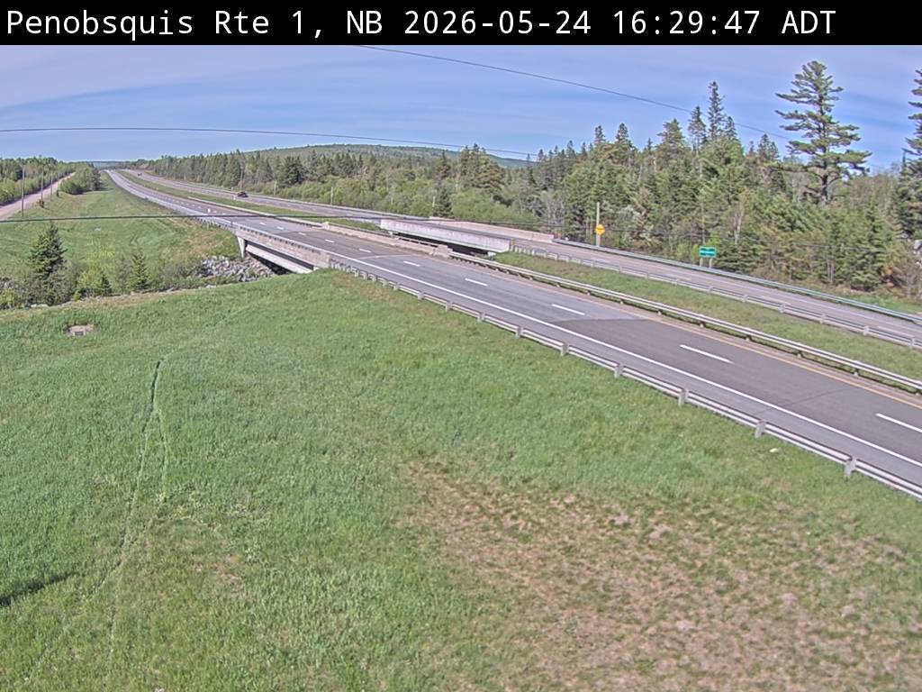 Web Cam image of Penobsquis (NB Highway 1)