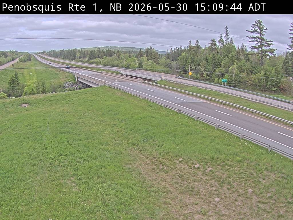 Web Cam image of Penobsquis (NB Highway 1)