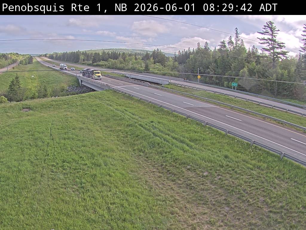 Web Cam image of Penobsquis (NB Highway 1)