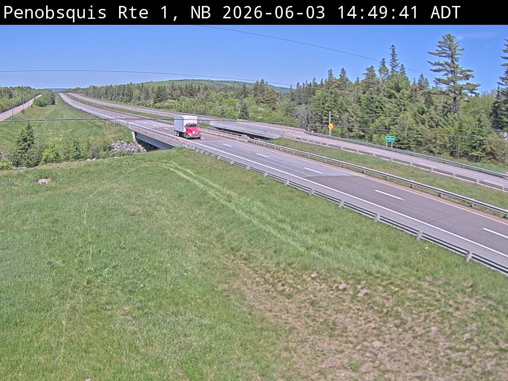 Web Cam image of Penobsquis (NB Highway 1)