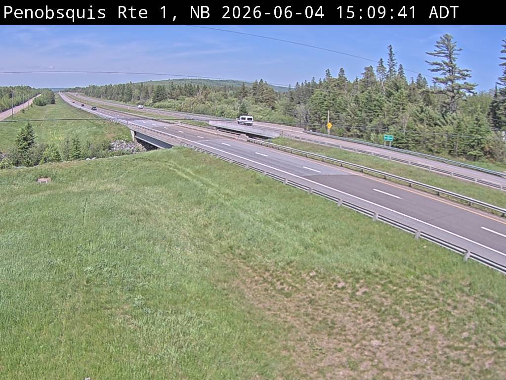 Web Cam image of Penobsquis (NB Highway 1)