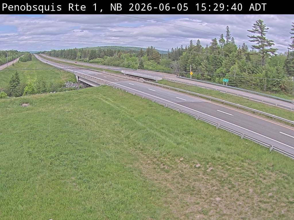 Web Cam image of Penobsquis (NB Highway 1)