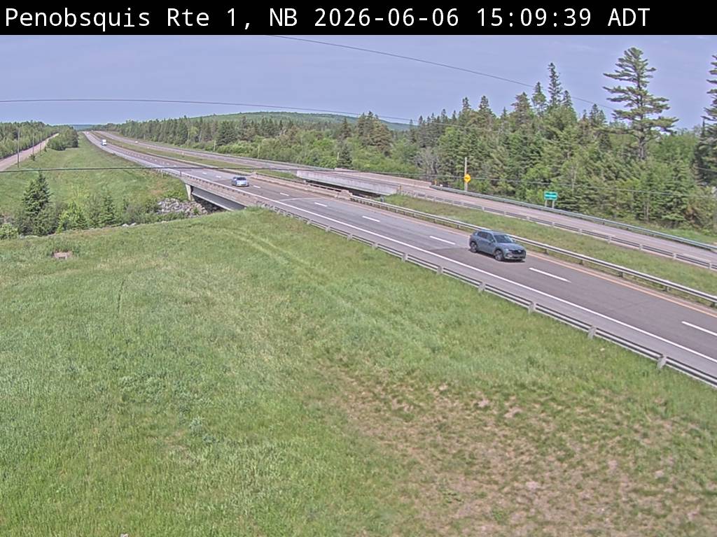 Web Cam image of Penobsquis (NB Highway 1)