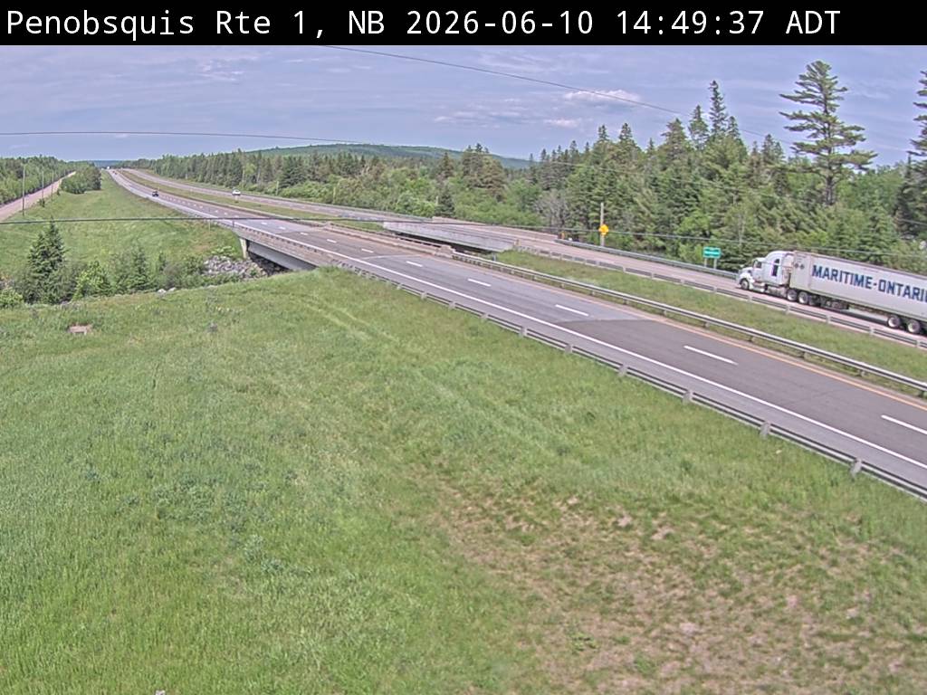 Web Cam image of Penobsquis (NB Highway 1)
