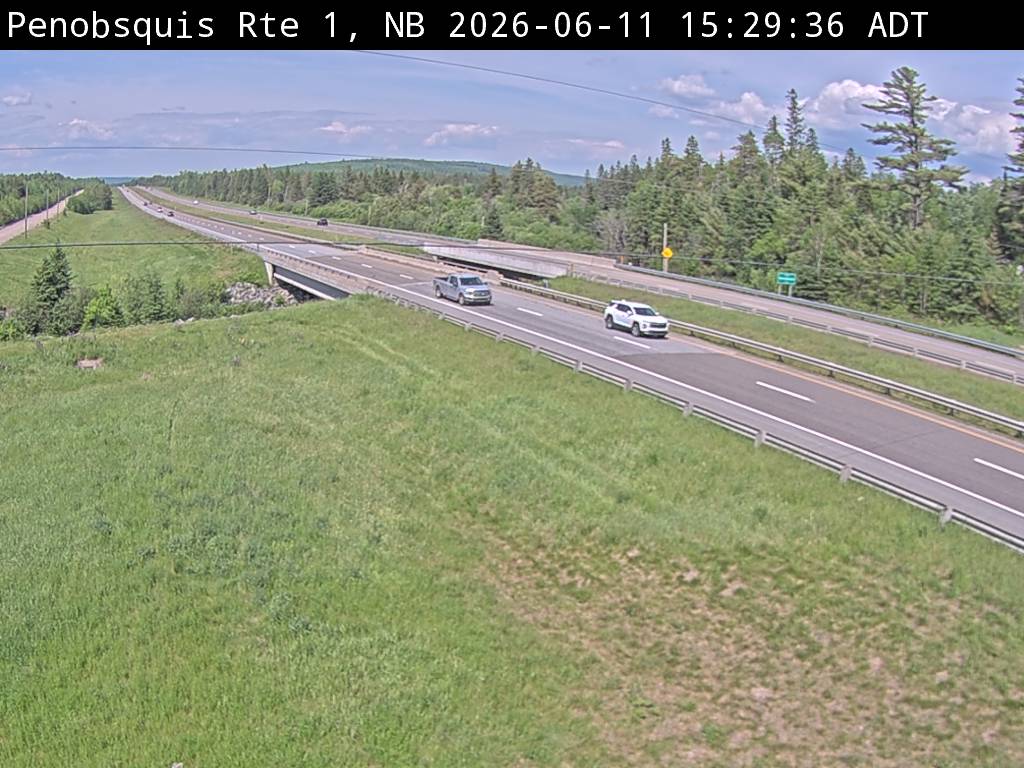 Web Cam image of Penobsquis (NB Highway 1)