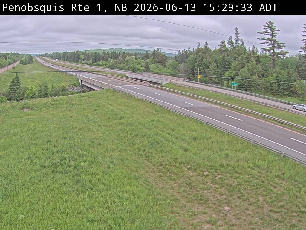Web Cam image of Penobsquis (NB Highway 1)