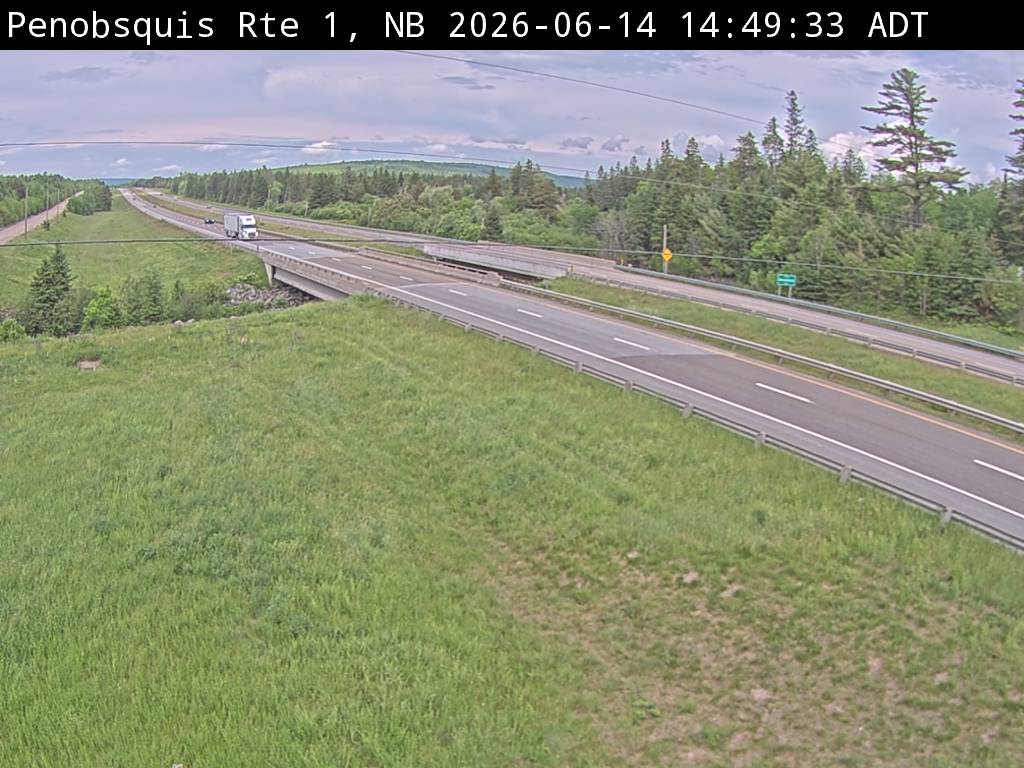 Web Cam image of Penobsquis (NB Highway 1)