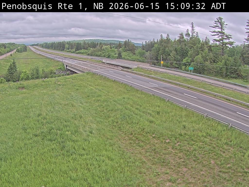 Web Cam image of Penobsquis (NB Highway 1)