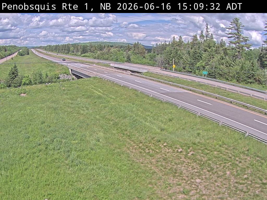 Web Cam image of Penobsquis (NB Highway 1)