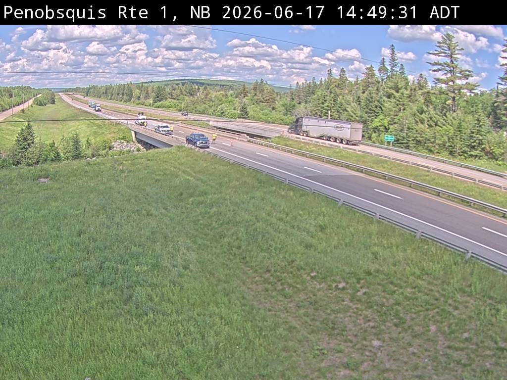 Web Cam image of Penobsquis (NB Highway 1)