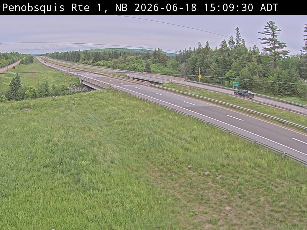 Web Cam image of Penobsquis (NB Highway 1)