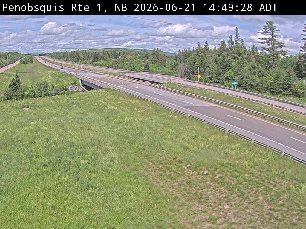 Web Cam image of Penobsquis (NB Highway 1)
