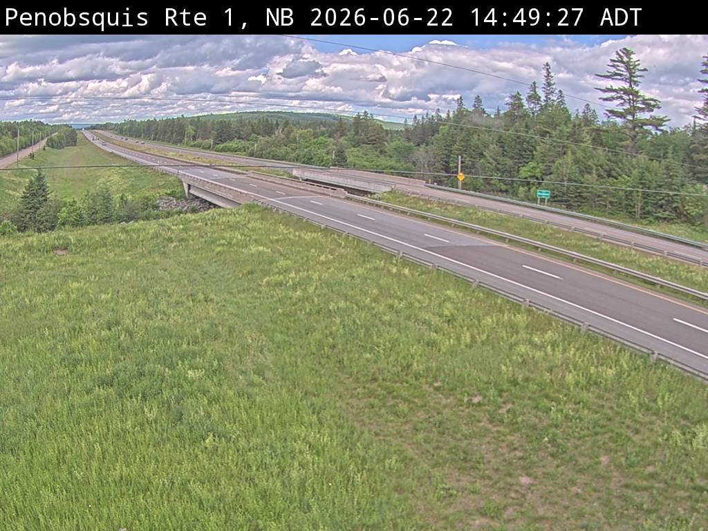 Web Cam image of Penobsquis (NB Highway 1)