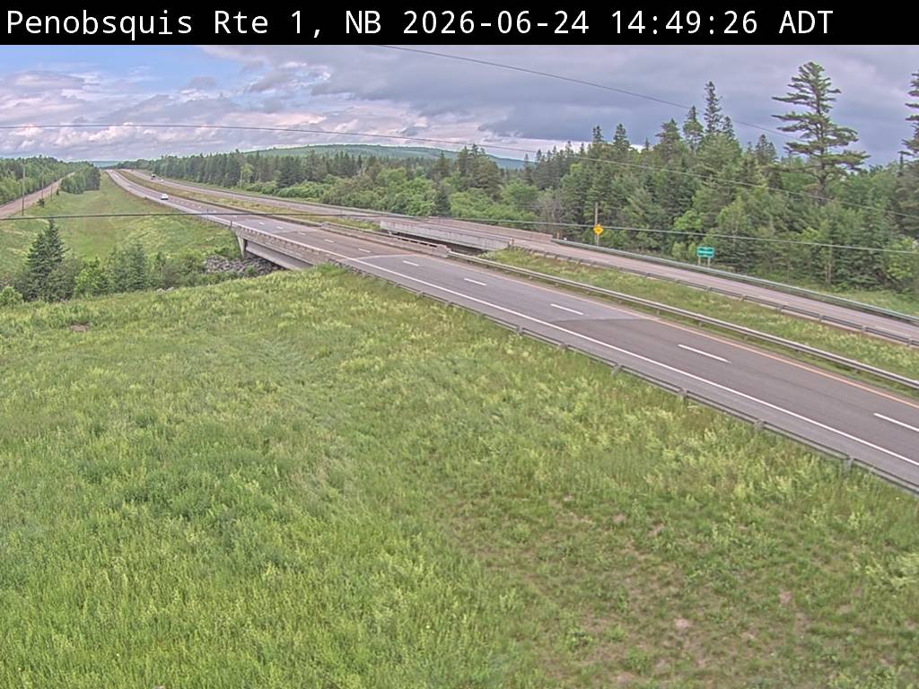 Web Cam image of Penobsquis (NB Highway 1)