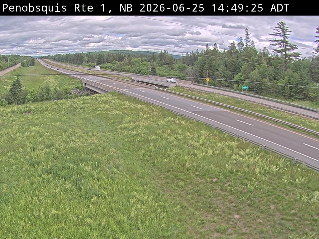 Web Cam image of Penobsquis (NB Highway 1)