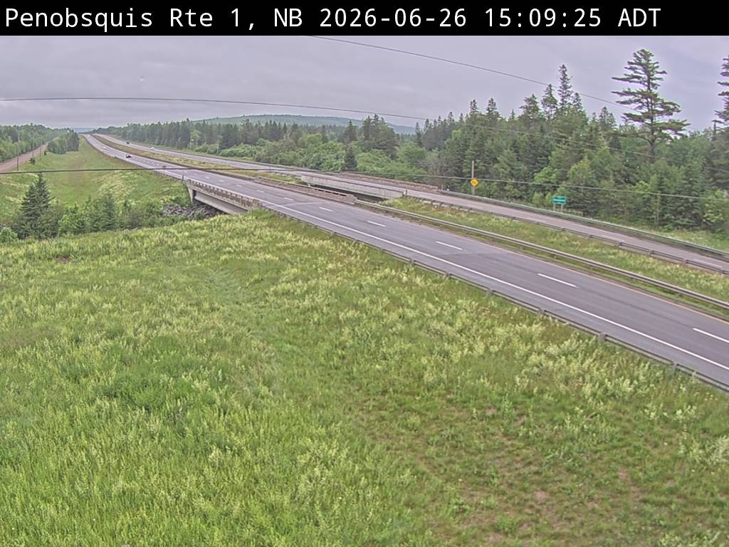 Web Cam image of Penobsquis (NB Highway 1)