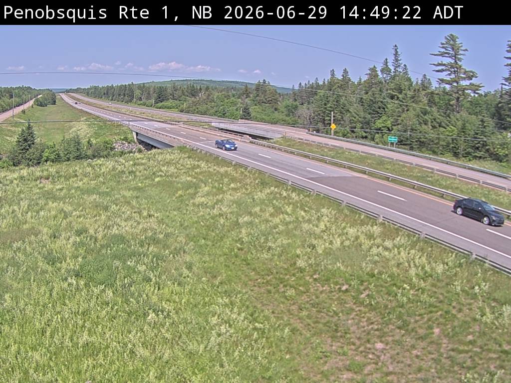Web Cam image of Penobsquis (NB Highway 1)