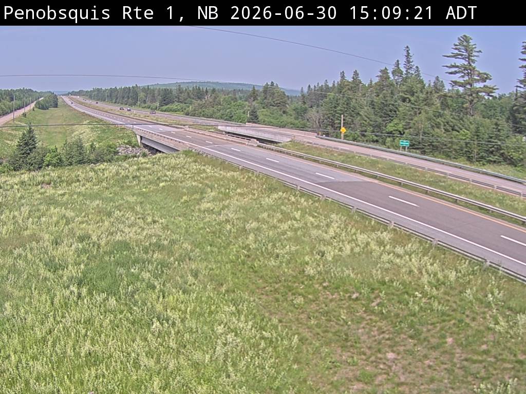 Web Cam image of Penobsquis (NB Highway 1)