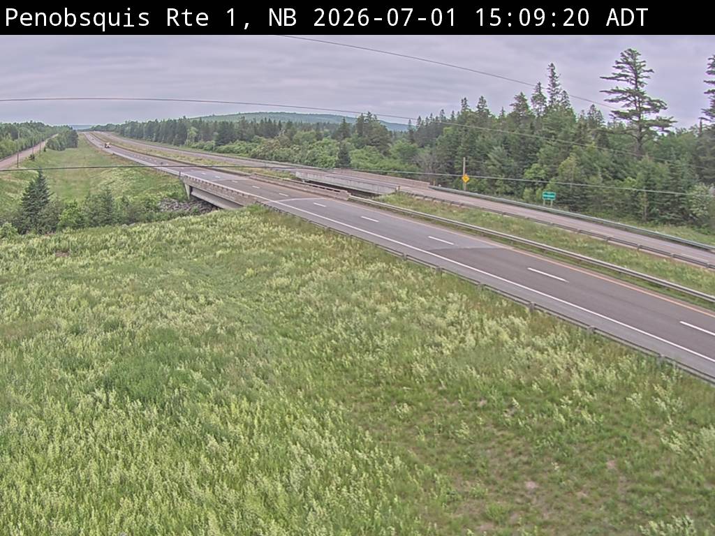 Web Cam image of Penobsquis (NB Highway 1)