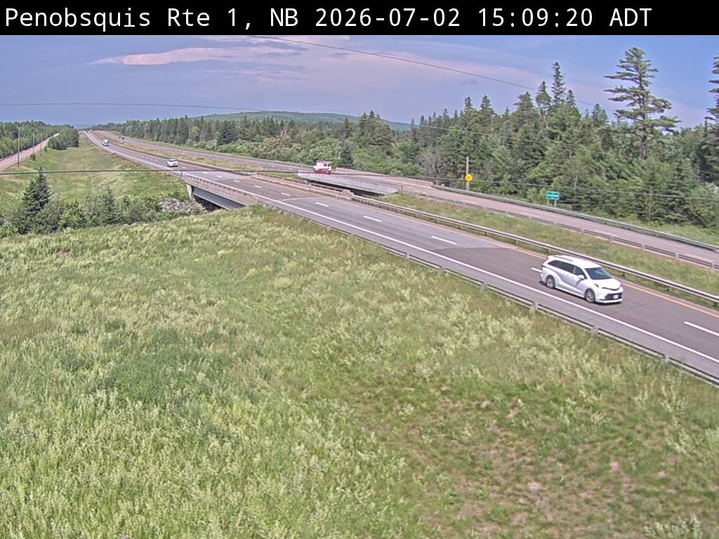 Web Cam image of Penobsquis (NB Highway 1)