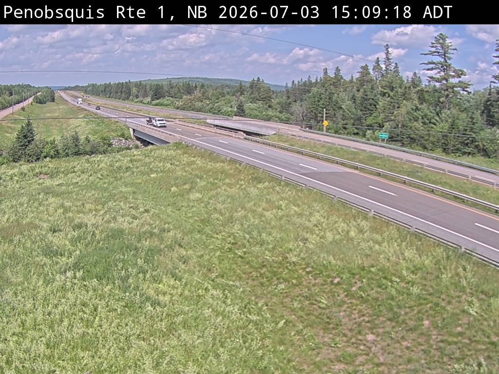 Web Cam image of Penobsquis (NB Highway 1)