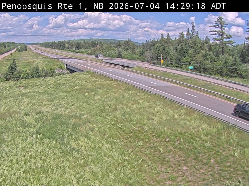 Web Cam image of Penobsquis (NB Highway 1)