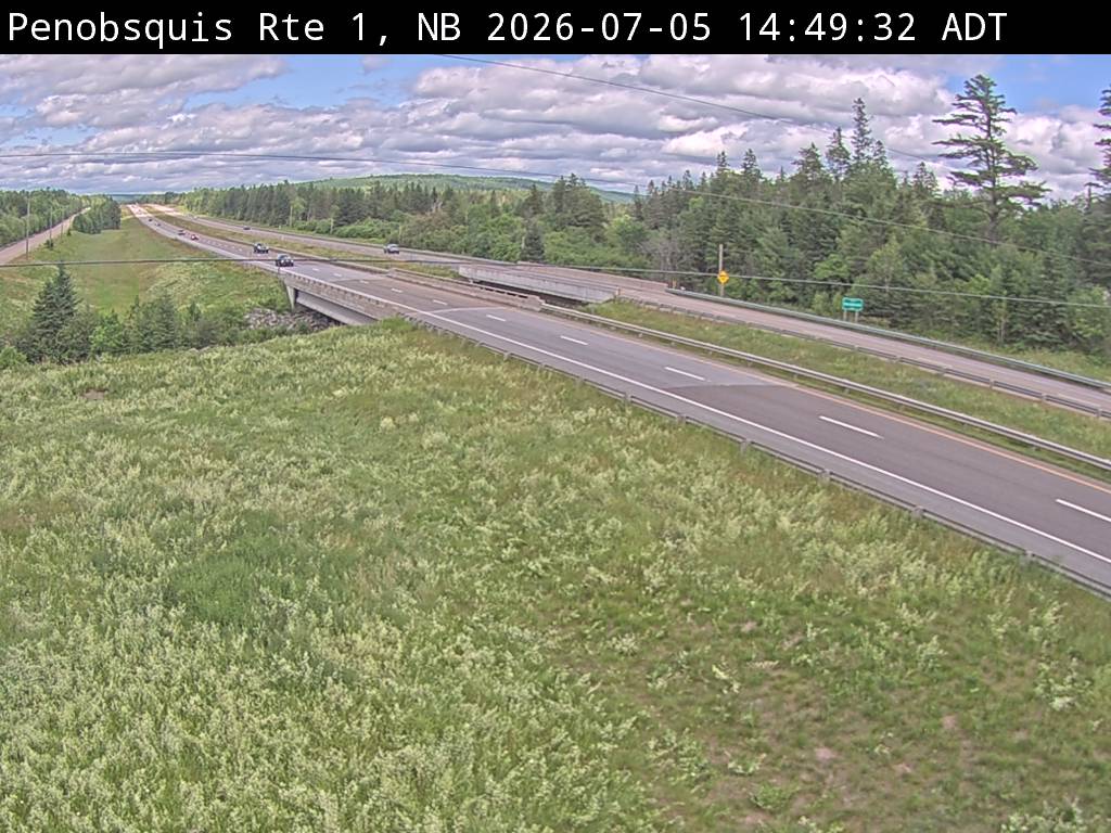 Web Cam image of Penobsquis (NB Highway 1)