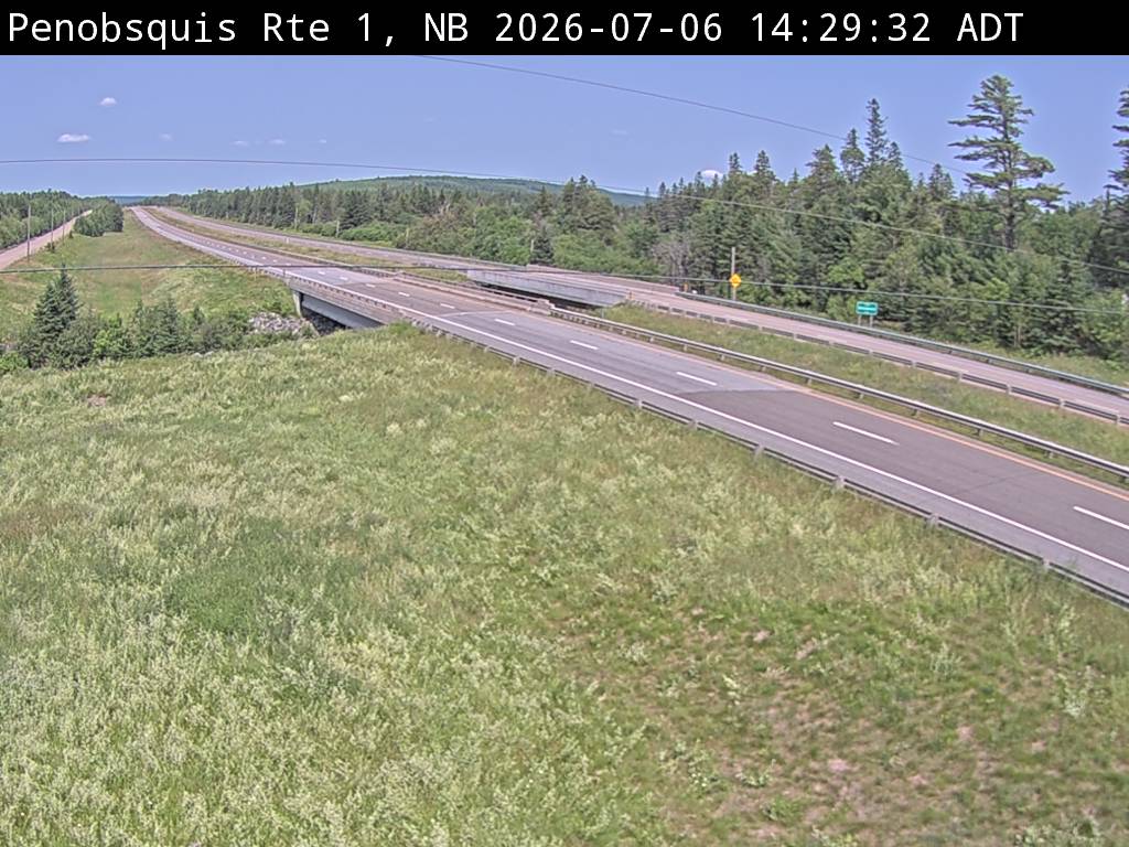 Web Cam image of Penobsquis (NB Highway 1)