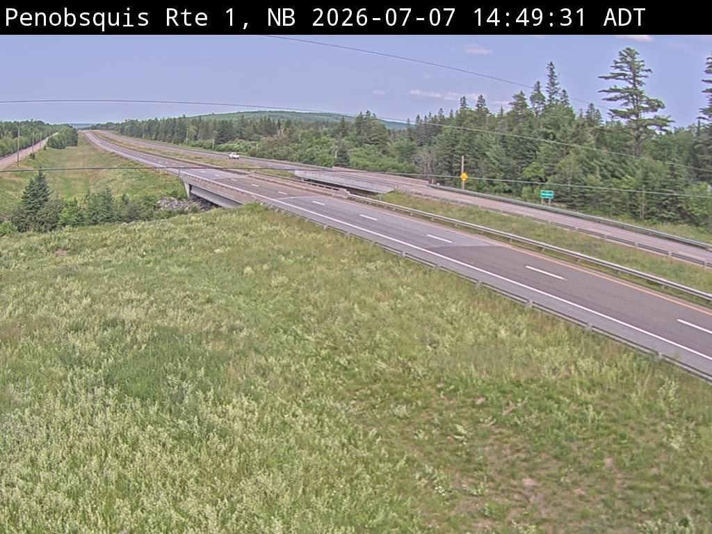 Web Cam image of Penobsquis (NB Highway 1)