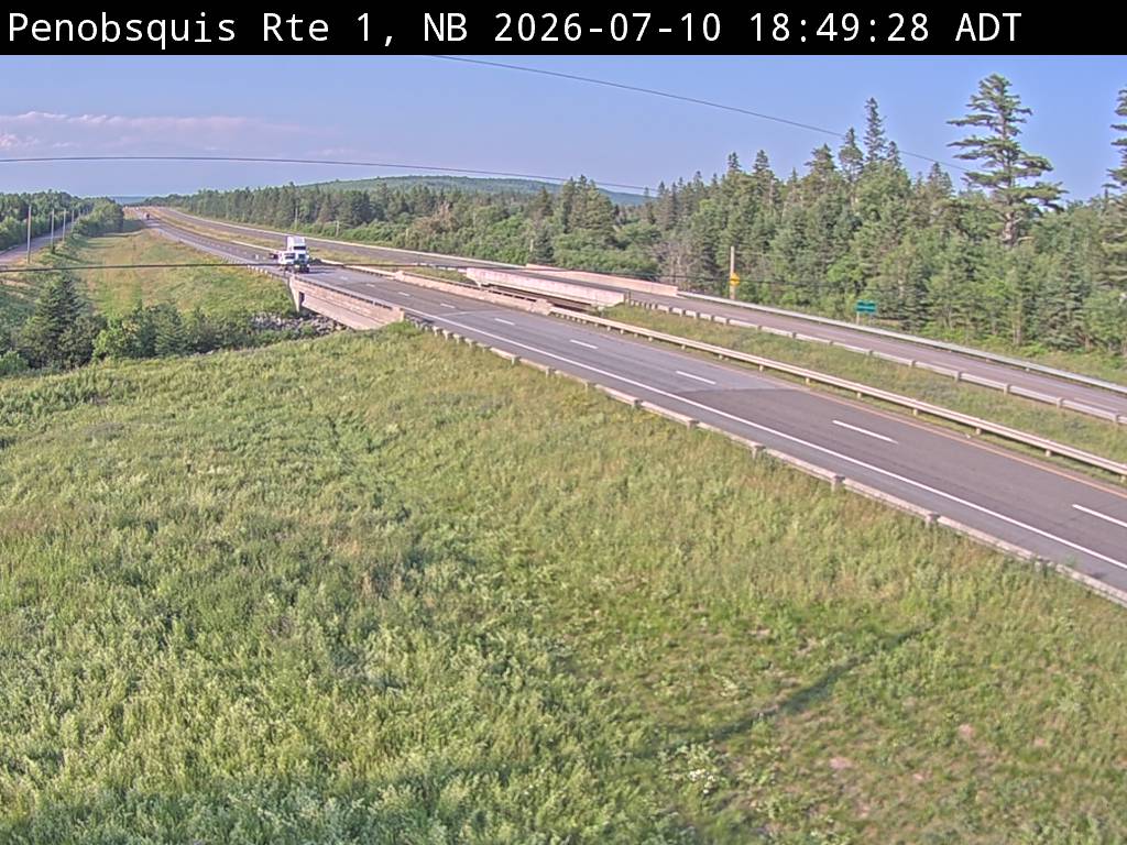 Web Cam image of Penobsquis (NB Highway 1)