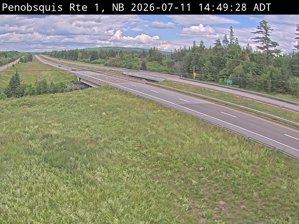 Web Cam image of Penobsquis (NB Highway 1)