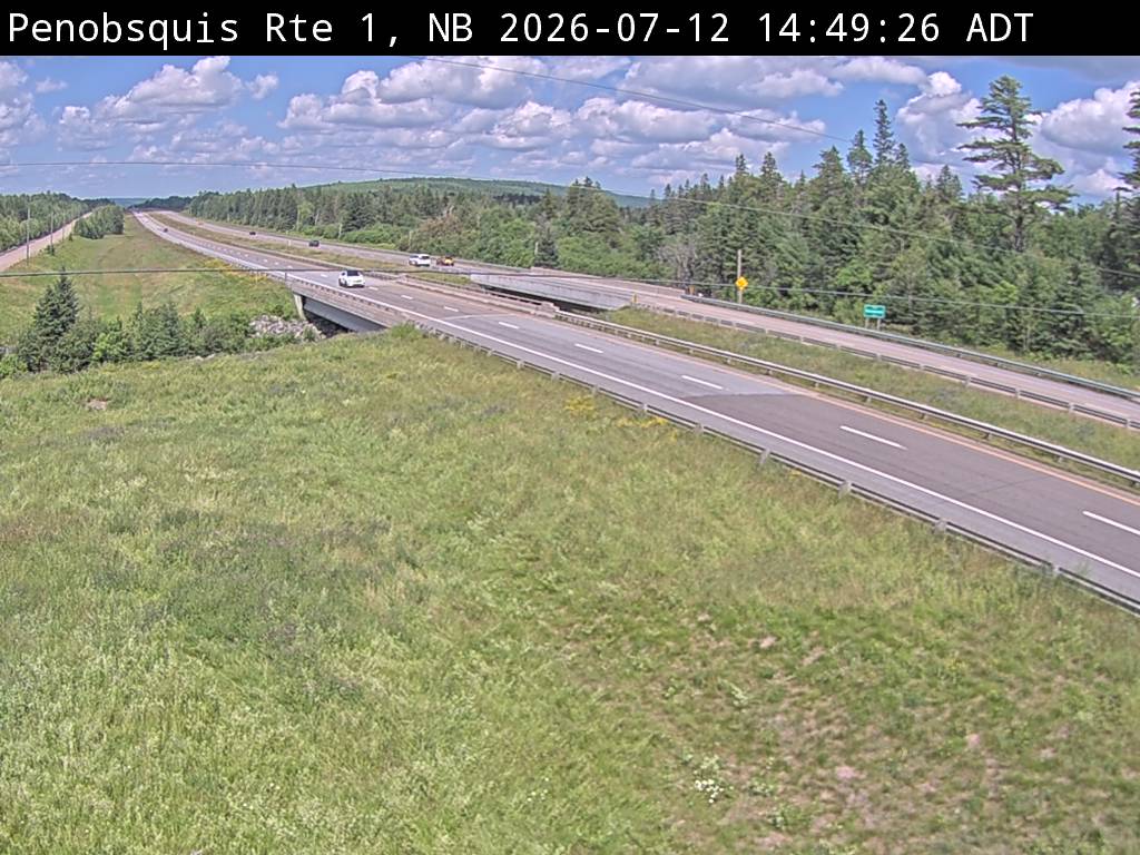Web Cam image of Penobsquis (NB Highway 1)