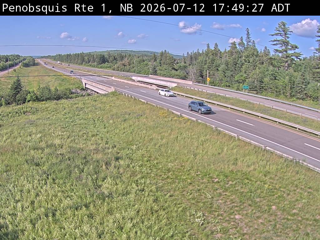 Web Cam image of Penobsquis (NB Highway 1)