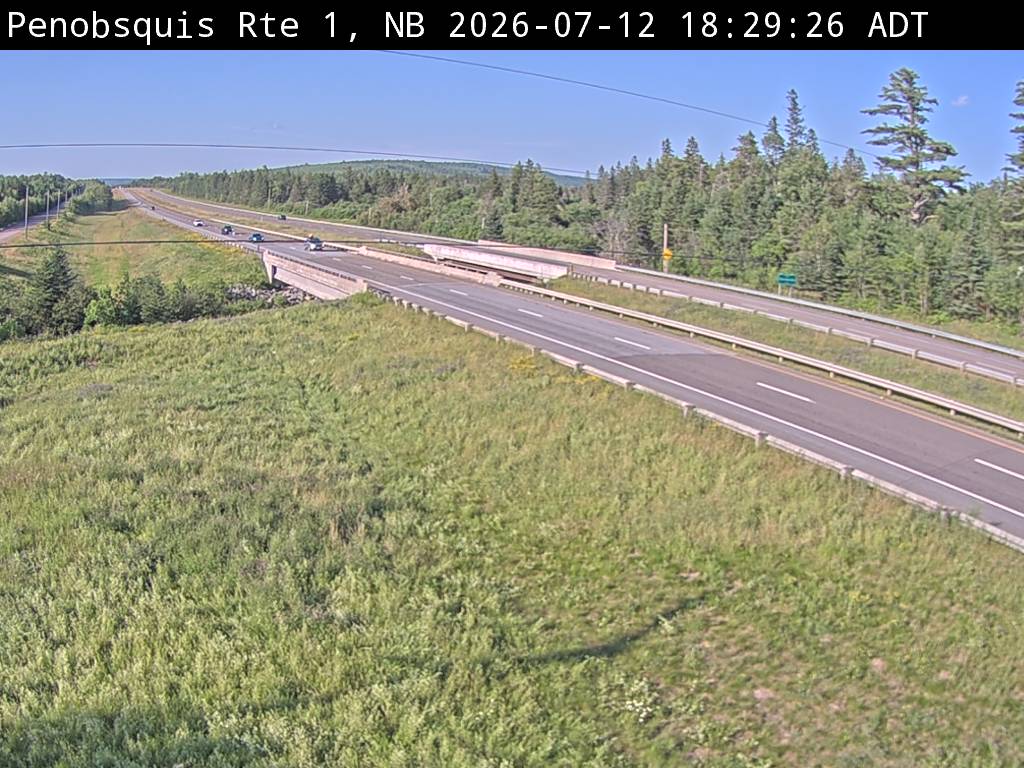Web Cam image of Penobsquis (NB Highway 1)