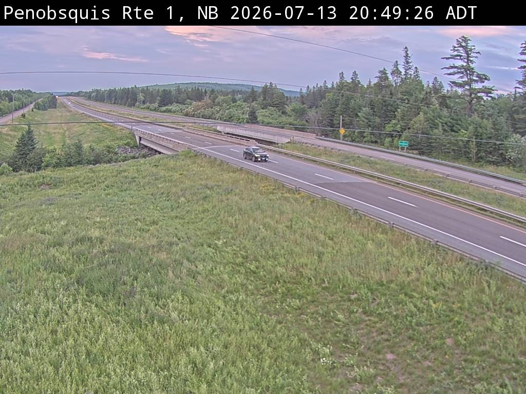 Web Cam image of Penobsquis (NB Highway 1)