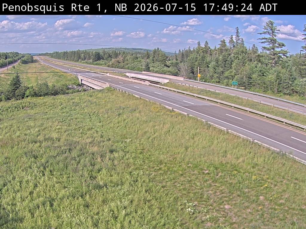 Web Cam image of Penobsquis (NB Highway 1)