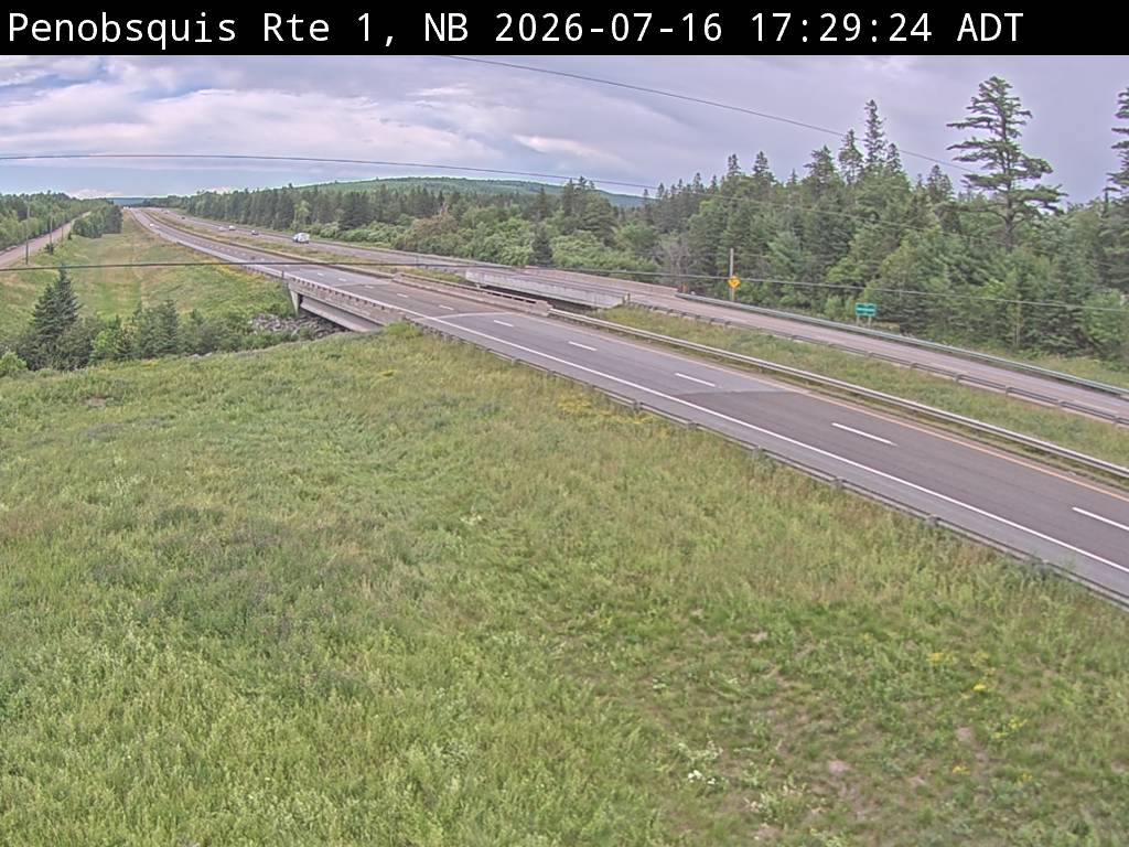 Web Cam image of Penobsquis (NB Highway 1)