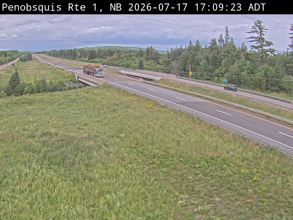 Web Cam image of Penobsquis (NB Highway 1)