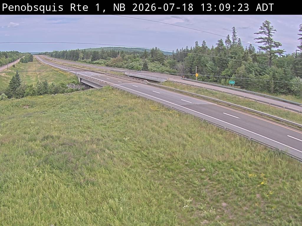 Web Cam image of Penobsquis (NB Highway 1)