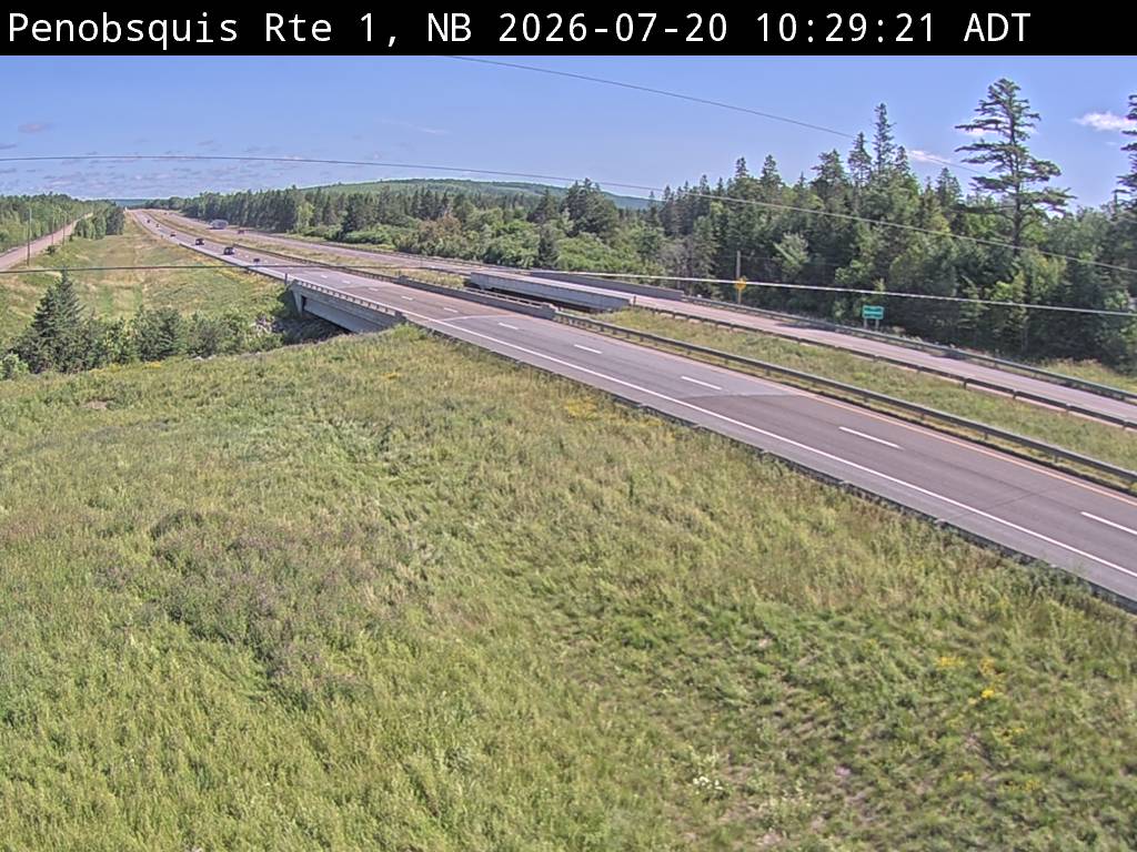 Web Cam image of Penobsquis (NB Highway 1)