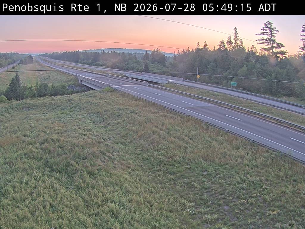 Web Cam image of Penobsquis (NB Highway 1)