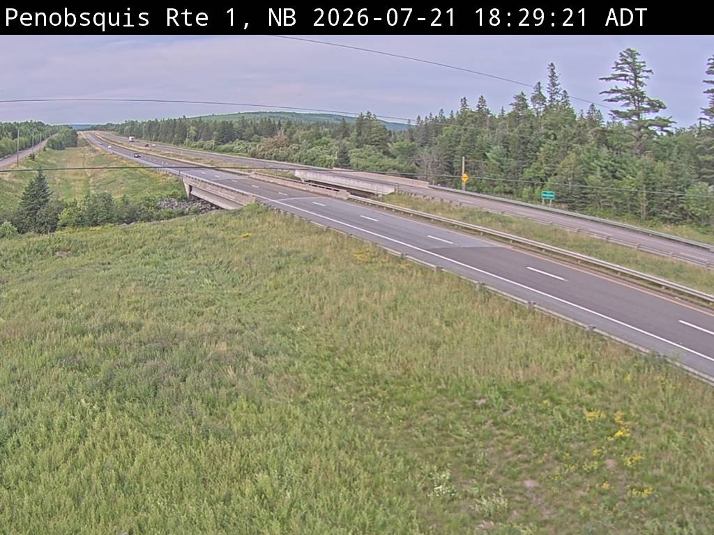 Web Cam image of Penobsquis (NB Highway 1)