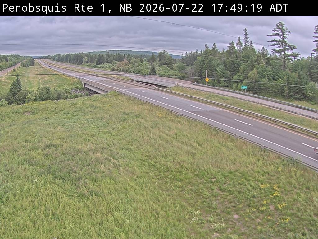 Web Cam image of Penobsquis (NB Highway 1)