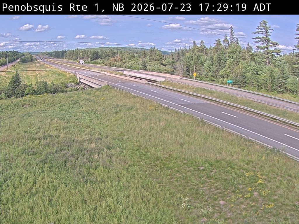 Web Cam image of Penobsquis (NB Highway 1)