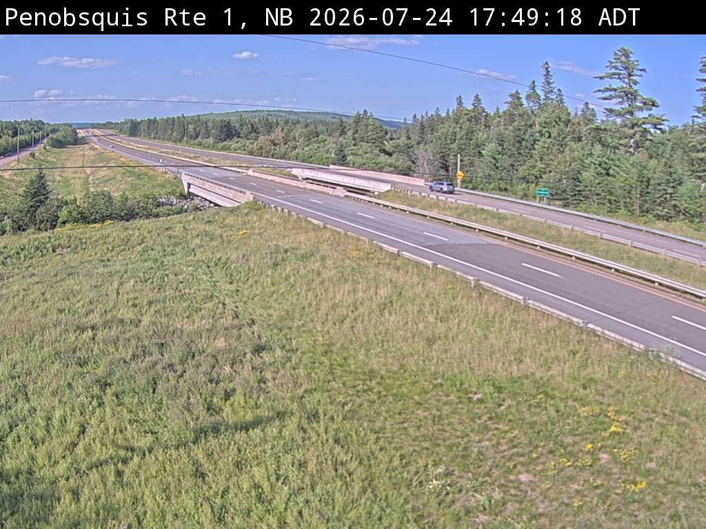 Web Cam image of Penobsquis (NB Highway 1)
