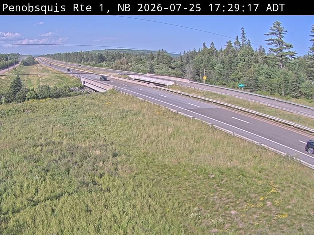 Web Cam image of Penobsquis (NB Highway 1)