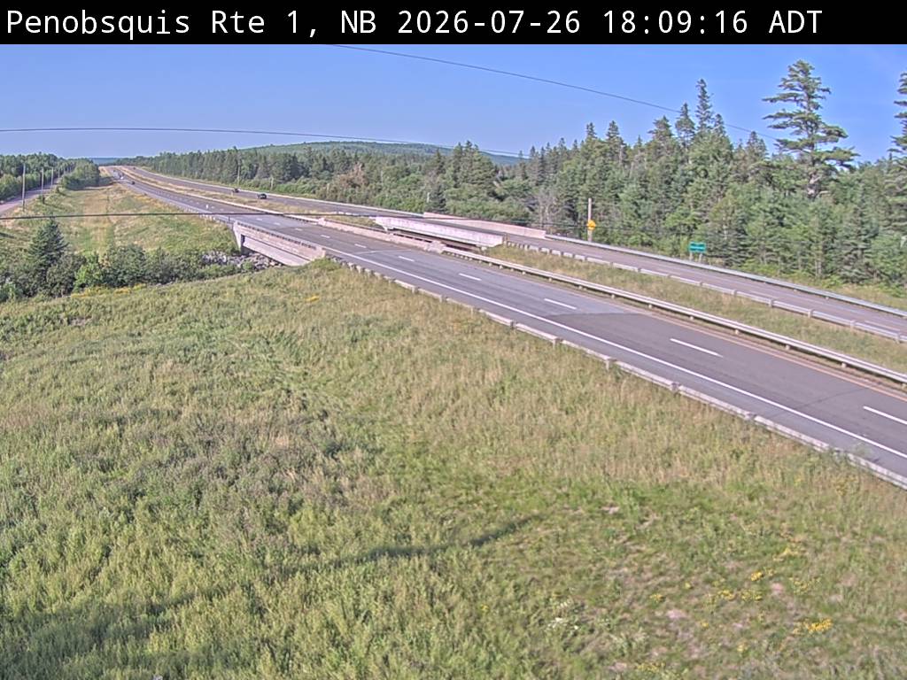Web Cam image of Penobsquis (NB Highway 1)