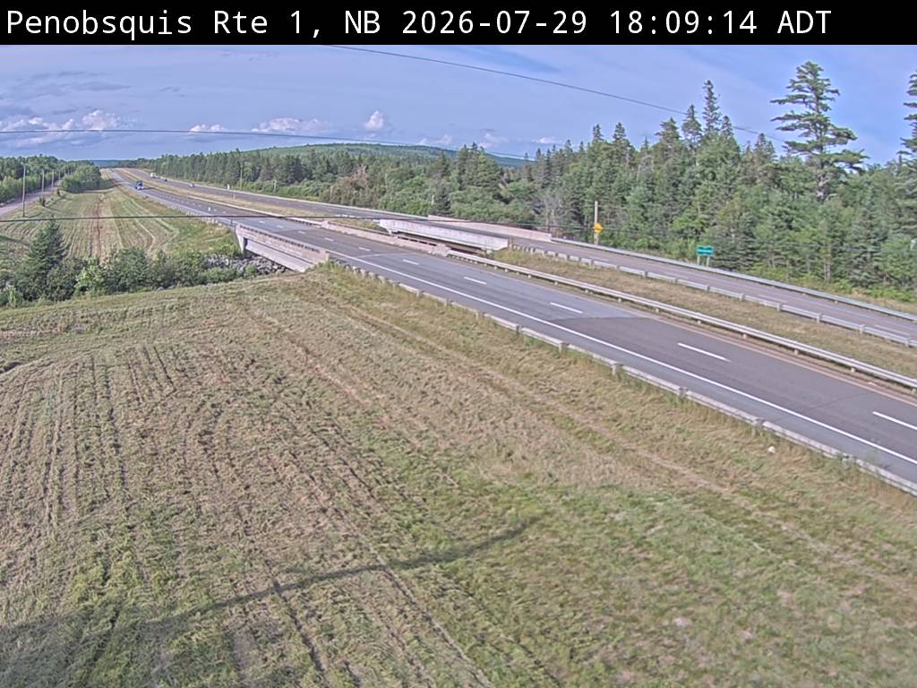 Web Cam image of Penobsquis (NB Highway 1)